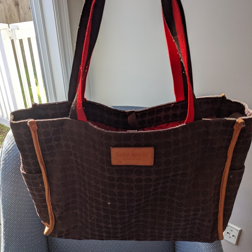 Kate Spade diaper bag with a changing pad